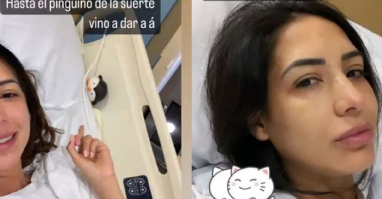 Cynthia Urías es operada