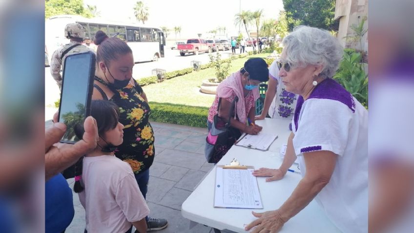 Recolectan firmas para que la 'Ley 3 de 3' sea enviada al Congreso de Sonora