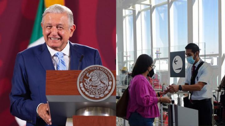 AMLO pide limitar los vuelos en el Aeropuerto Internacional de la CDMX ante saturación