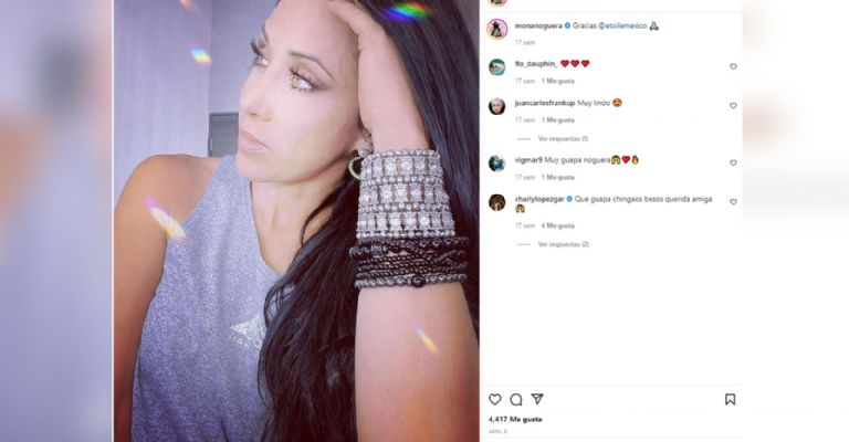 Mónica Noguera en Instagram