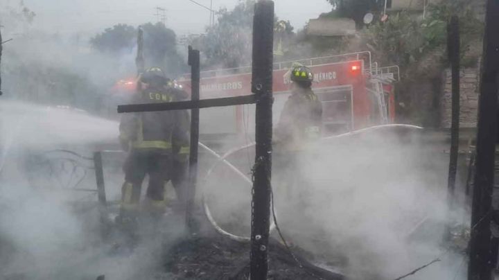 Alerta en CDMX: Desalojo de predio en Santa Fe provoca incendio y vialidades bloqueadas