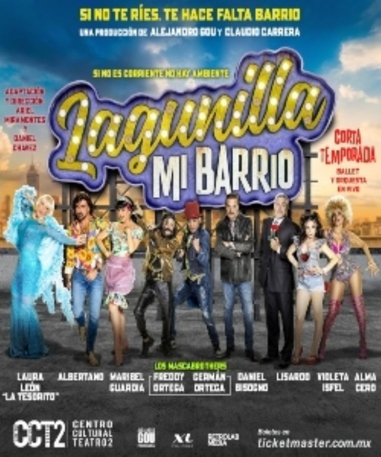 Poster promocional de 'Lagunilla, Mi Barrio'