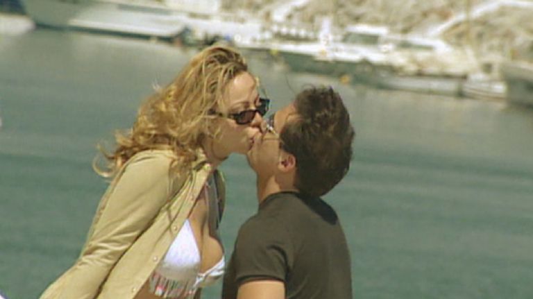 Fotografía de Mariah Carey con Luis Miguel