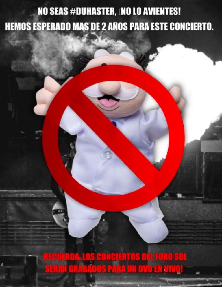 Comunicado Rammstein 