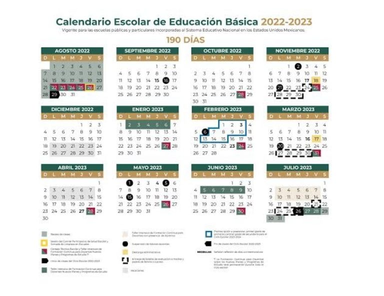 SEP ciclo escolar 2022-2023