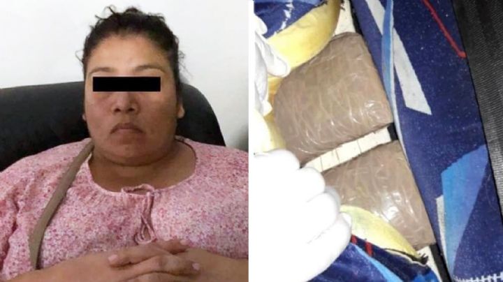 Cae mujer con más de 2 kilos de heroína en Sonora; ocultó la droga en asiento de autobús