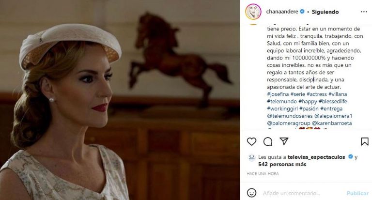 Chantal Andere como 'Josefina'