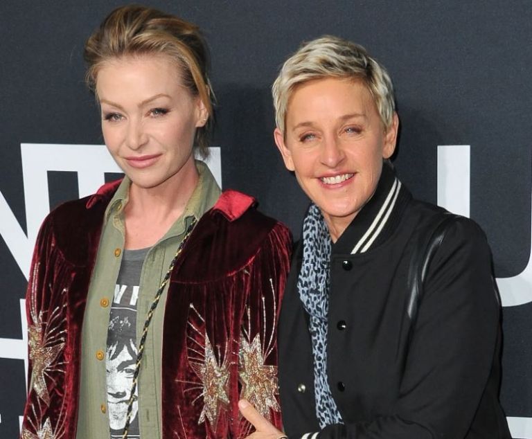 Ellen DeGeneres y Portia