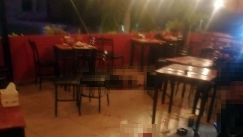 Ataque armado al interior de un bar queda en VIDEO: Sicarios balean a 7 de los asistentes