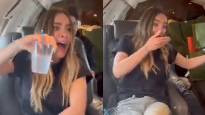 "Pensé que no lo íbamos a contar": Belinda sufre en su jet privado previo a celebrar su cumpleaños