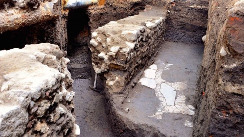 Sigue la excavación de la barda de la época colonial en el Centro Histórico de la CDMX