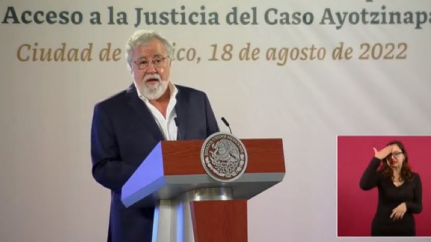 Los 43 de Ayotzinapa: "No hay indicios de que sigan con vida", asegura Encinas