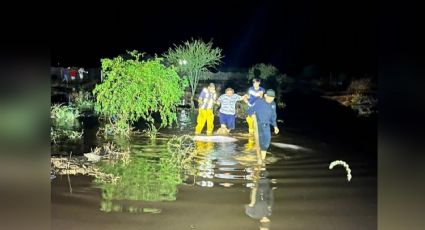 Lluvias deja aisladas a algunas comunidades del valle de Guaymas