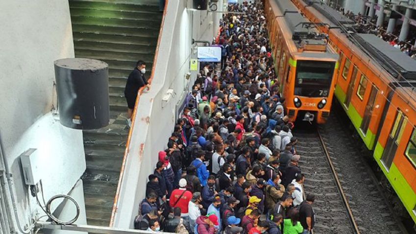 Usuarios reportan fallas en la Línea A del Metro CDMX; también en otras estaciones