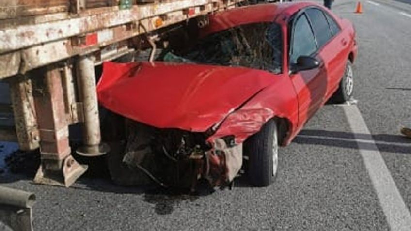 Siguen los accidentes en Sonora: Choque en la Carretera Federal 15 deja 5 lesionados