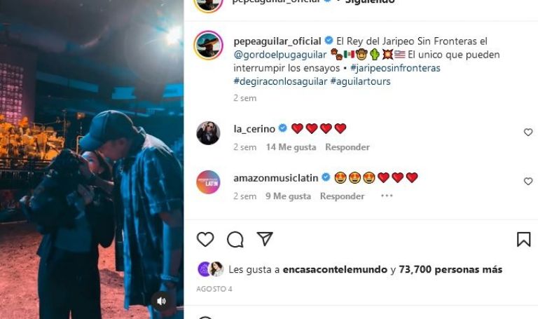 Solo el 'Gordo' interrumpe los ensayos de Pepe Aguilar