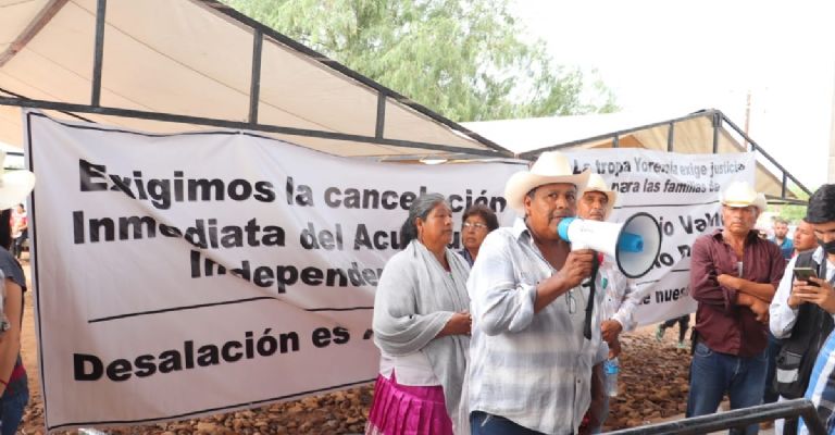 Exigen cancelación de Acueducto Independencia