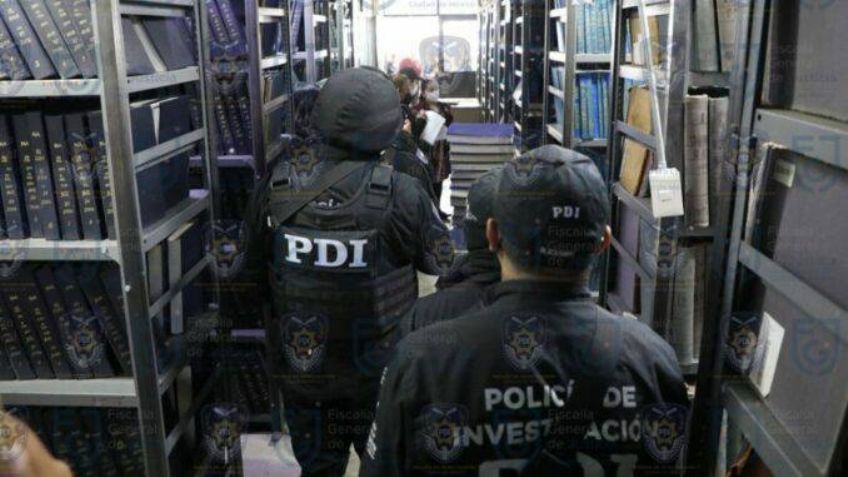 Estos son los Funcionarios y coyotes detenidos tras operativo en Registro Civil de la CDMX
