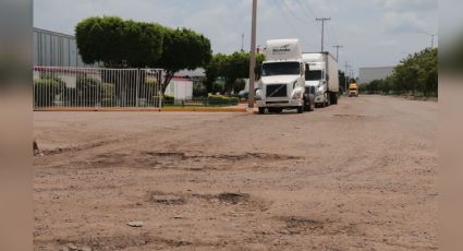 Cajeme: Transportistas consideran urgente arreglar calles del Parque Industrial