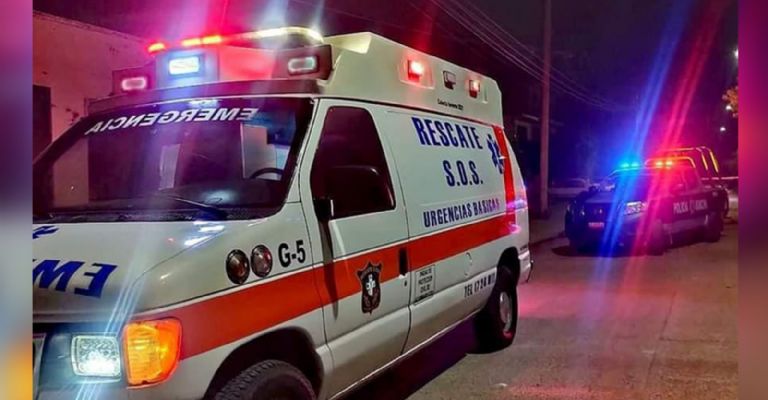 Paramédicos llegan a la zona