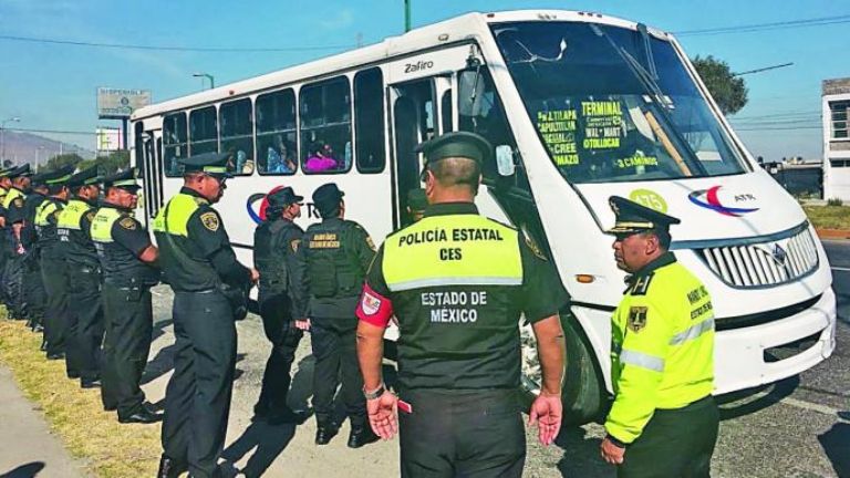 Operativos de seguridad en el Estado de México
