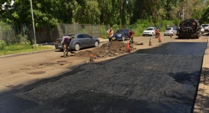 Por errores, recarpetean calle Ostimuri otra vez en Ciudad Obregón