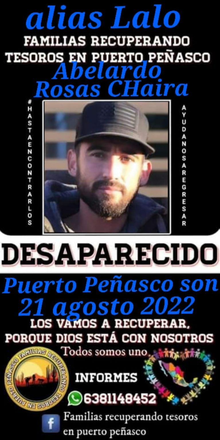 La ficha de Abelardo Rosas Chaira