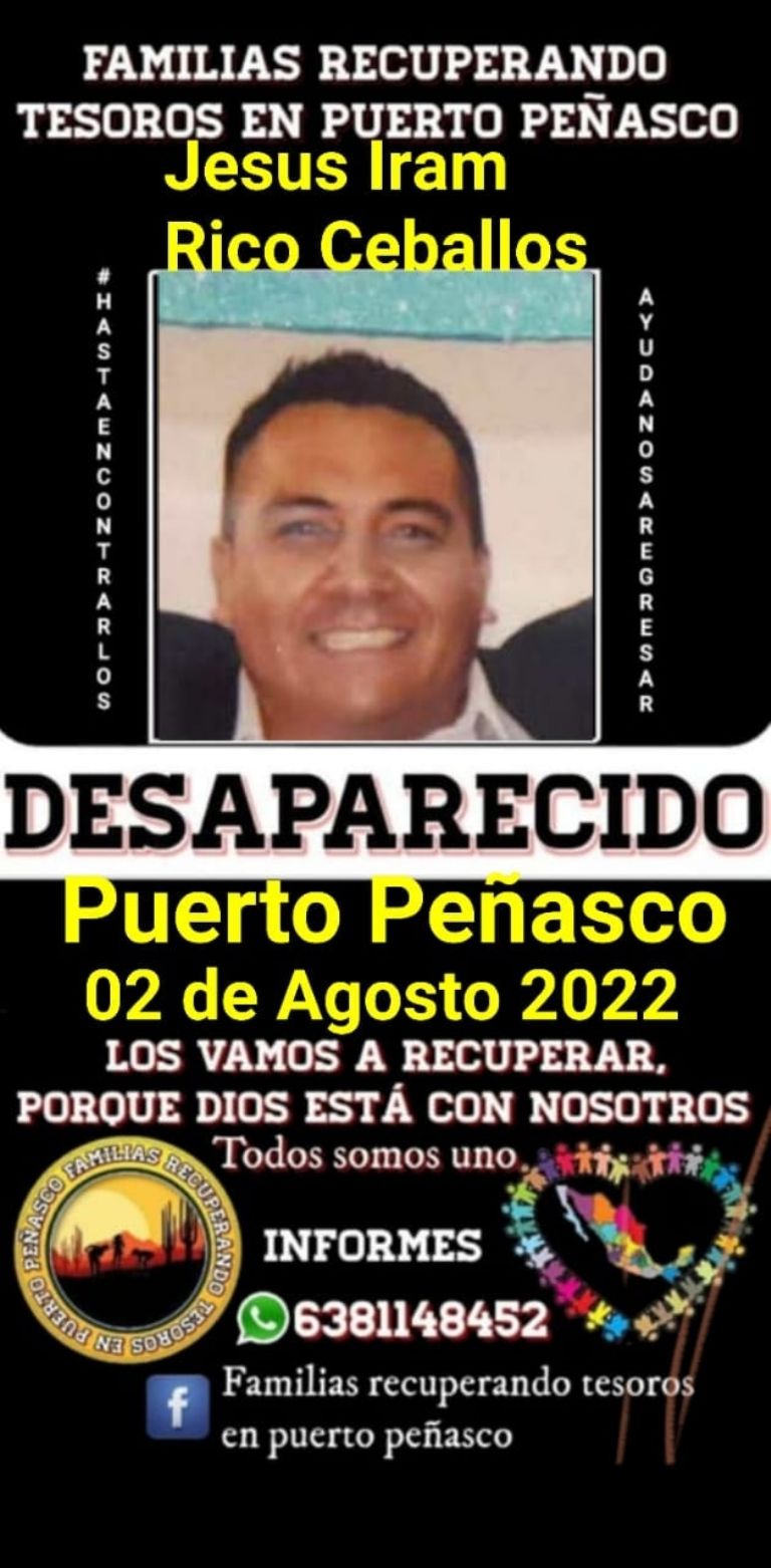 La ficha de Jesús Iram Rico Ceballos