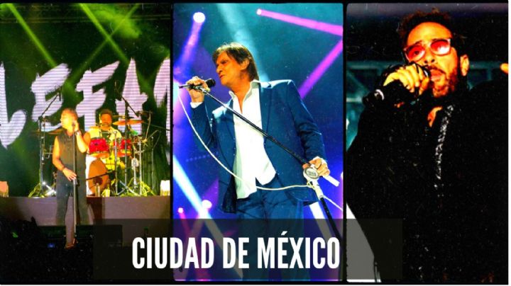 La CDMX no se detiene: Estos son los conciertos más importantes del fin de semana