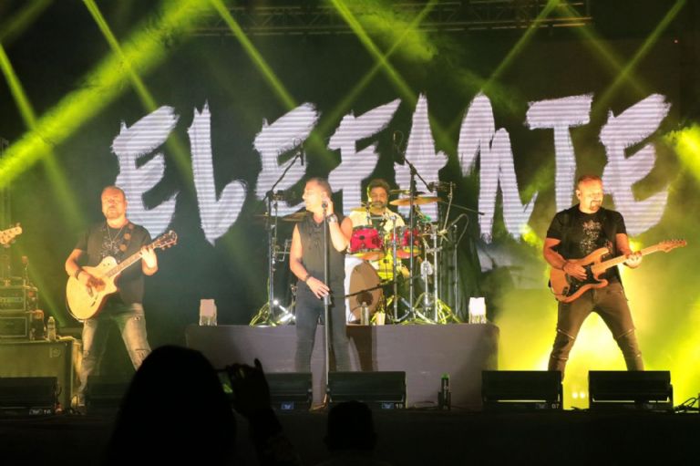 Elefante en concierto