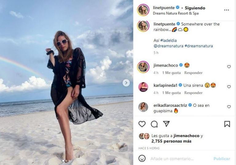 Linet Puente se va de vacaciones