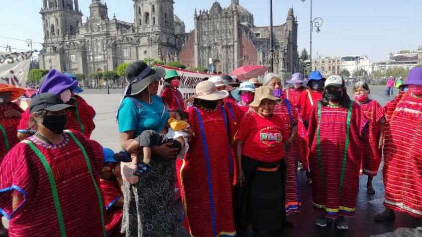 CDMX: Indígenas triquis se manifiestan y generan caos; Rechazaron dialogar con las autoridades
