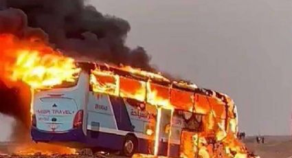 Trágico accidente sorprende en Egipto: Autobús colisiona y deja 17 muertos