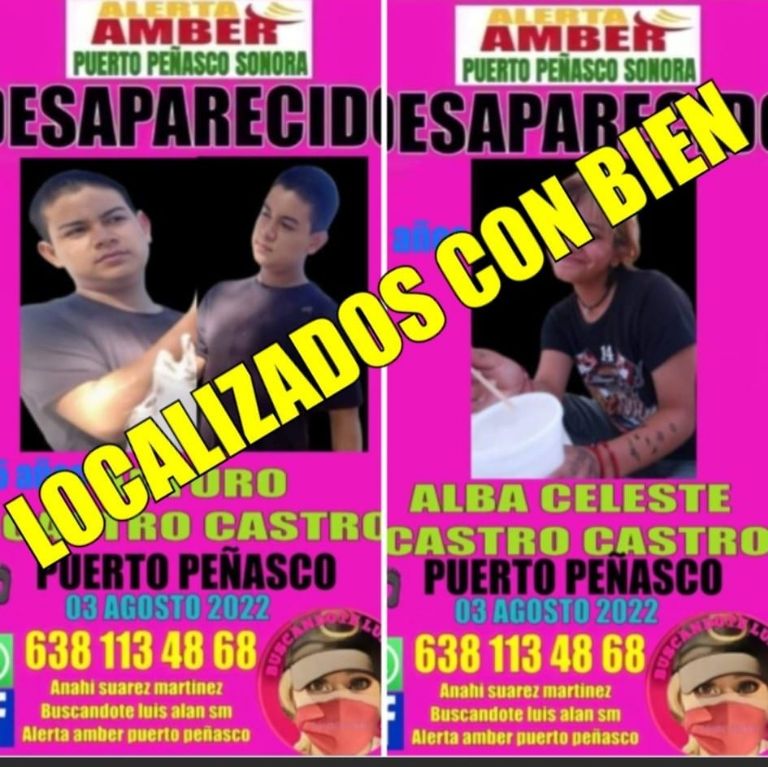 La ficha de localización de los hermanos