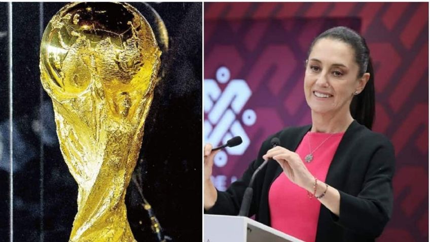 La Copa del Mundo llegará a la CDMX en octubre como parte de su gira, confirma Sheinbaum