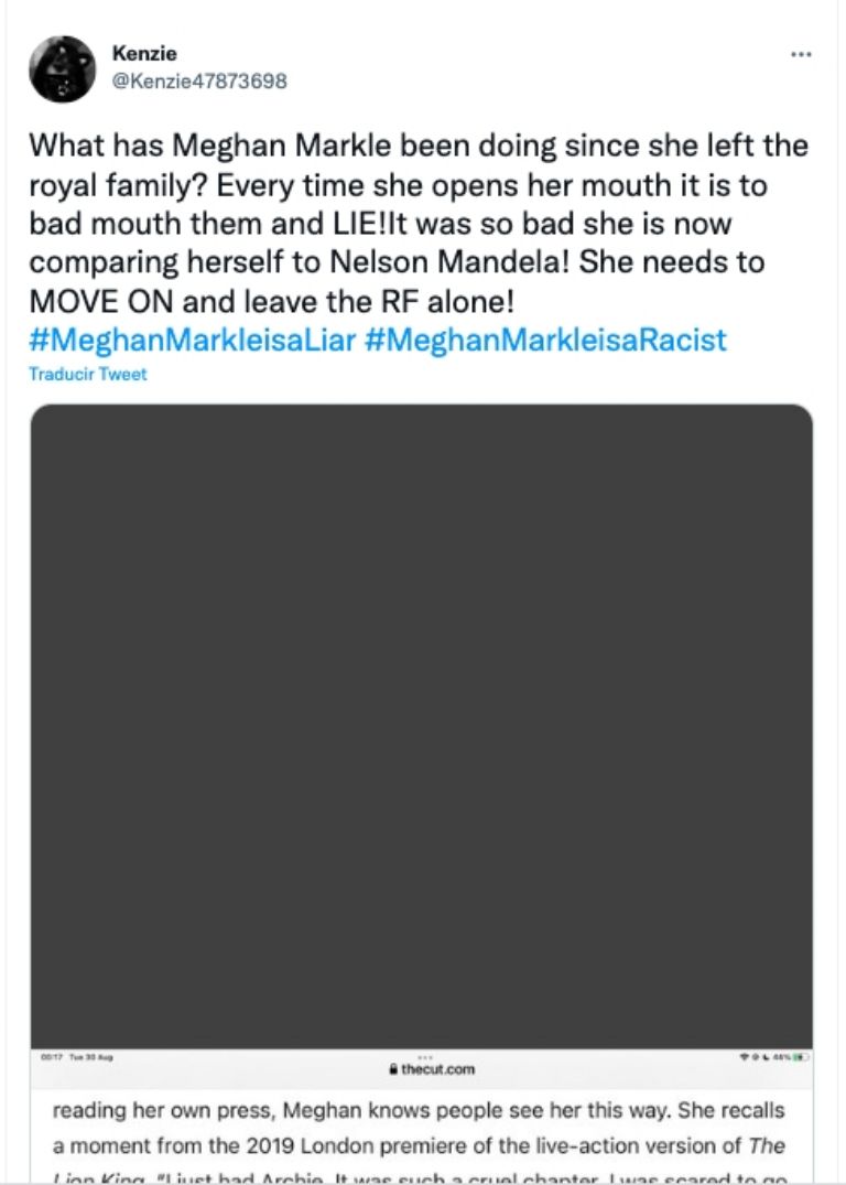 Críticas Meghan Markle 