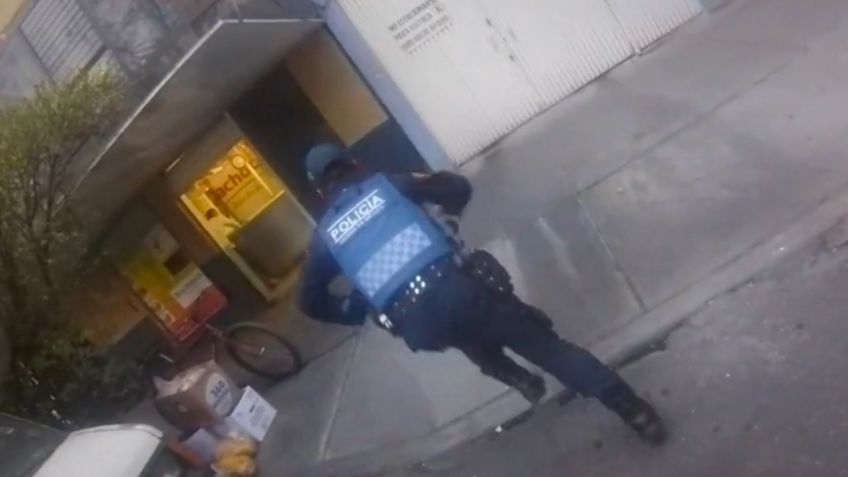 Excelente servicio: Policía de la CDMX pide 'ride' a motociclista para evitar asalto en la Benito Juárez