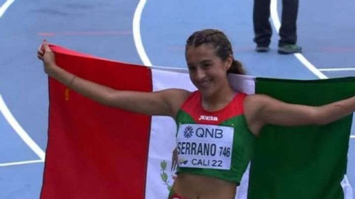 Orgullo mexicano: Karla Ximena Serrano se cuelga el oro en marcha del Mundial Sub-20