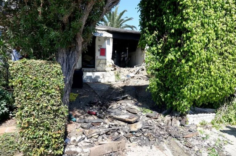 Domicilio donde se estrelló Anne Heche