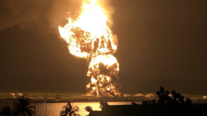 VIDEO: Incendio en Matanzas, Cuba, se expande; reportan una víctima letal y más de 100 heridos