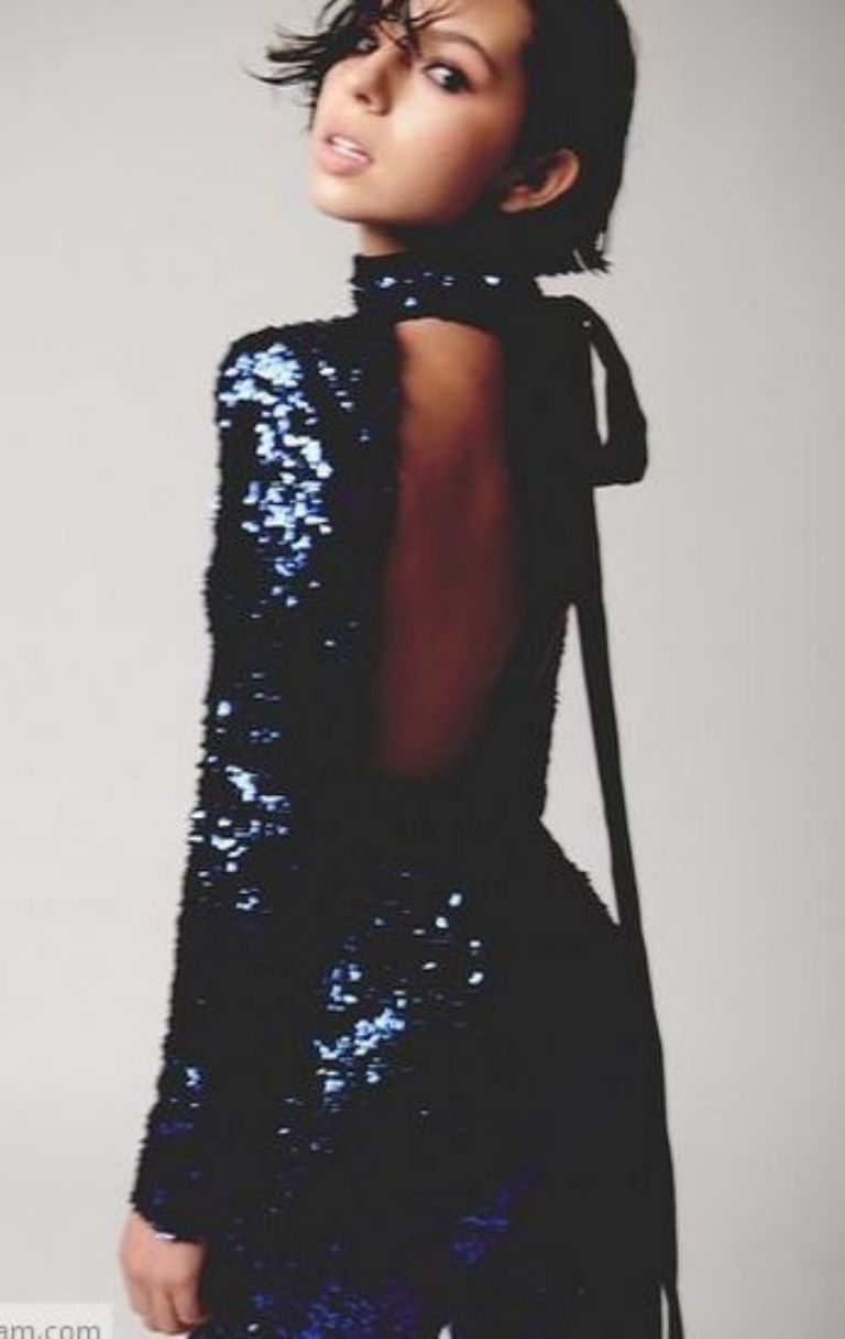 Ángela Aguilar en sesión fotográfica