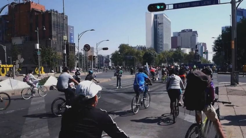 Toma nota: Regresa el Paseo Dominical Muévete en Bici a la CDMX; checa las rutas