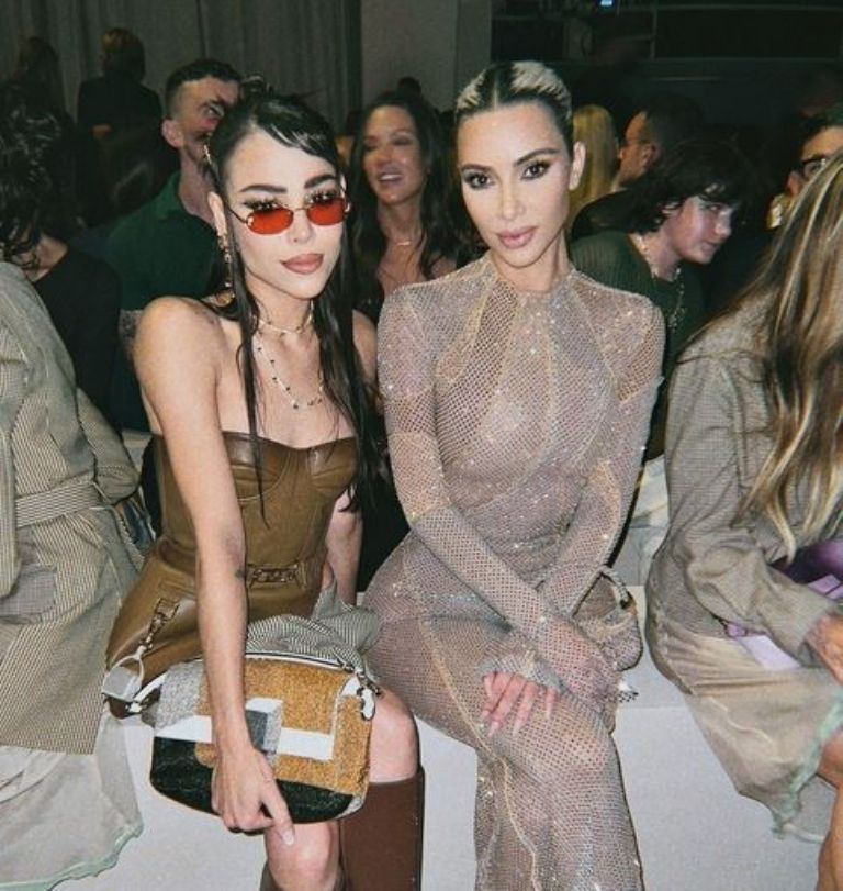 Danna Paola y Kim Kardashian