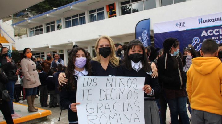 En Huixquilucan se preocupan por la educación; Renuevan 22 escuelas en tres meses