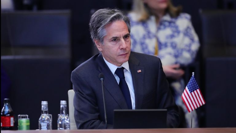 En la imagen, el secretario de Estado de EU, Antony Blinken. Foto: Internet