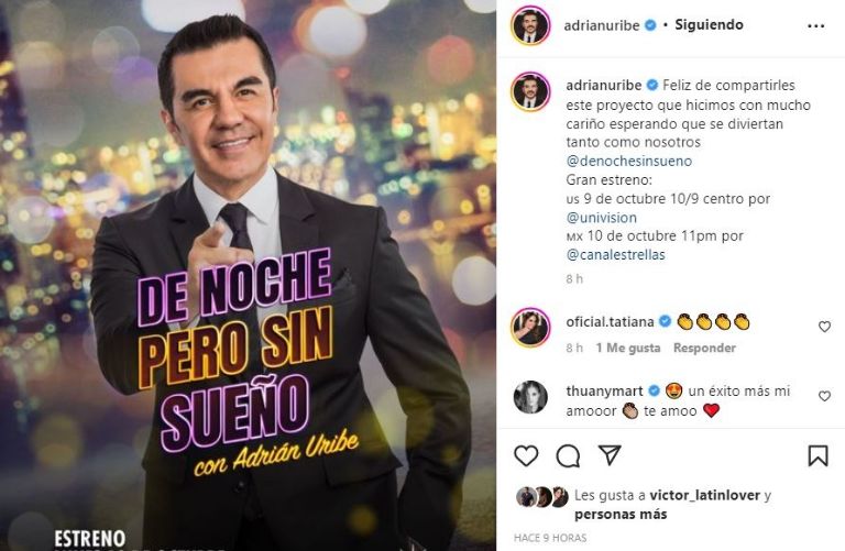 Adrián Uribe publicación