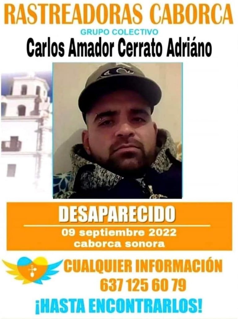 La ficha de Carlos Amador Cerrato Adriano
