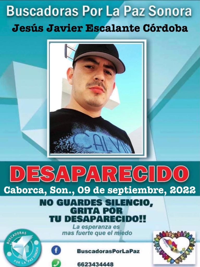 La ficha de Jesús Javier Escalante Córdova