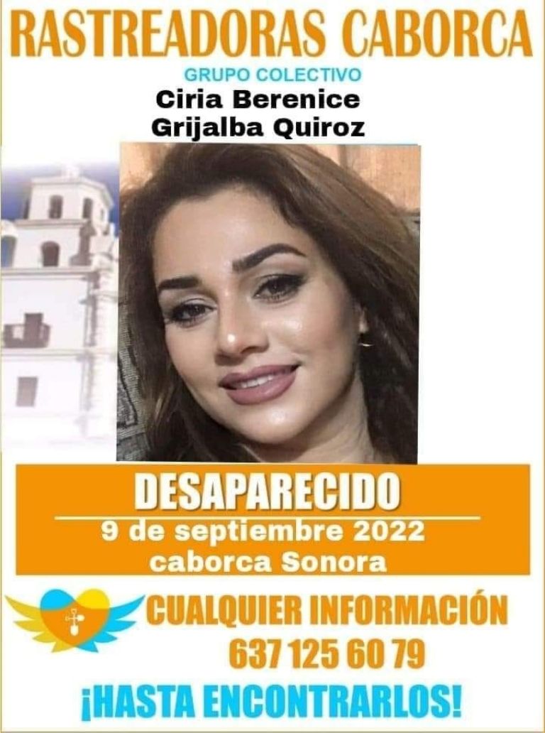 La ficha de Ciria Berenice Grijalba Quiroz