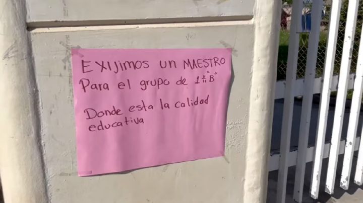 Navojoa: Padres cierran Primaria en 'Pueblo Mayo' por falta de maestro